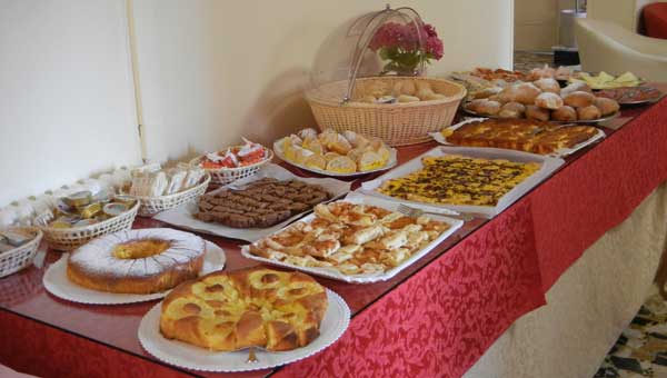 Colazione a buffet - Hotel Zaghini Rimini