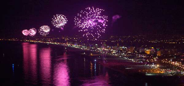 La Notte Rosa - Fuochi d'artificio